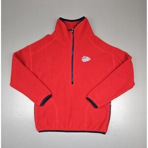 Cutter & Buck Kansas City Chiefs Pullover‎ Mens Small. American Flag Red Fleece.